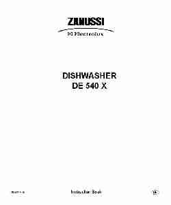 Zanussi Dishwasher DE 540 X-page_pdf